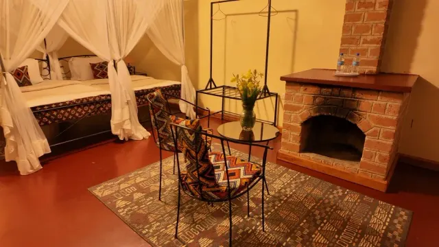 A guest space at Mullers Mountain Lodge